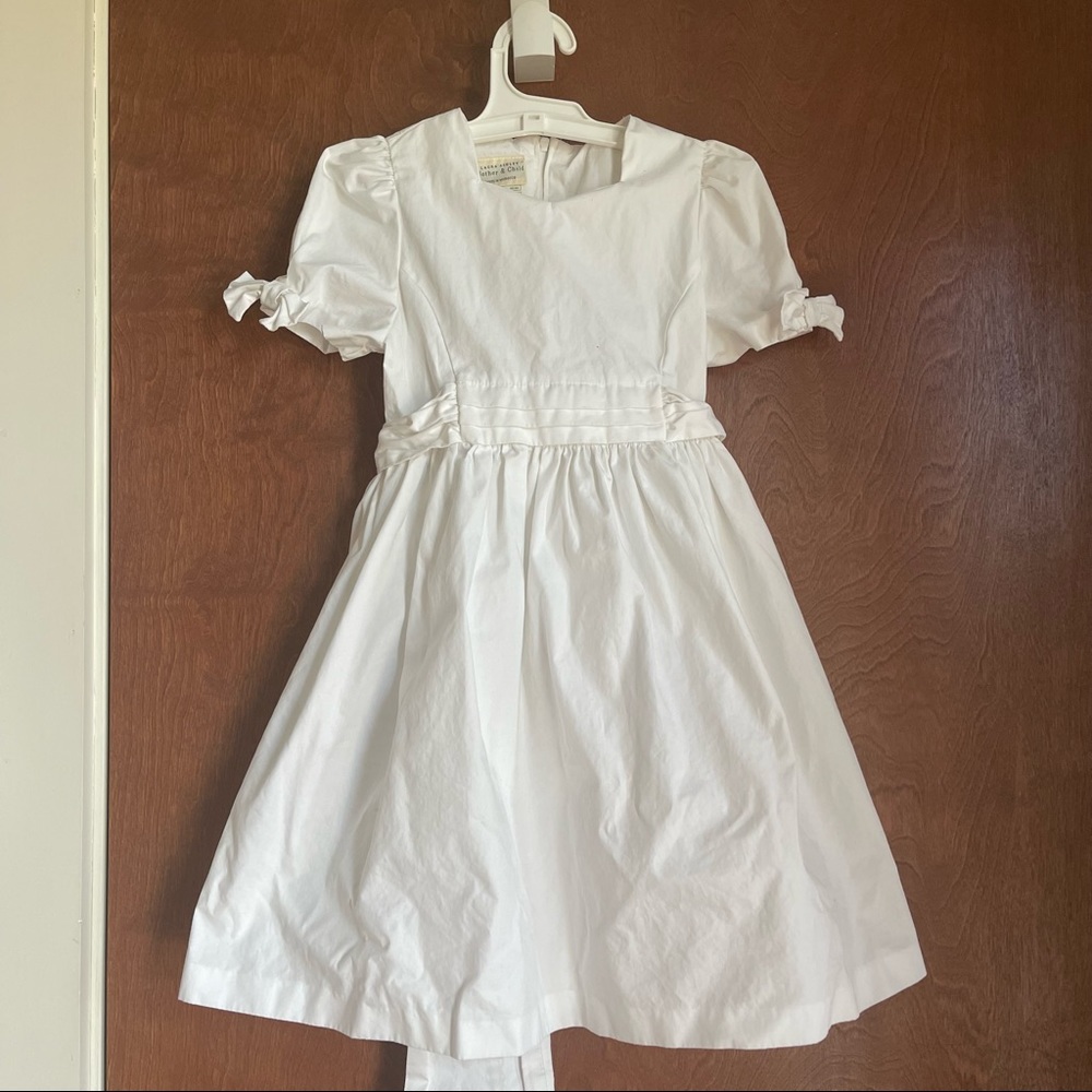 Laura Ashley Mother & Child white formal dress - Picture 1 of 5